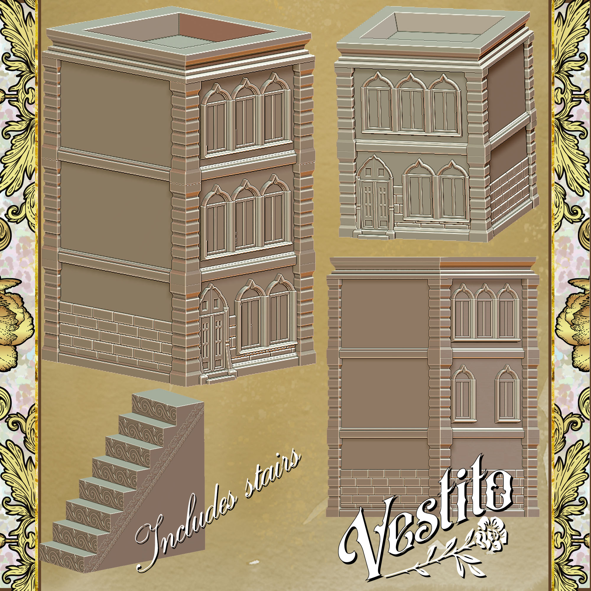 Italian Renaissance Palazzo House