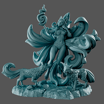 Ayame, the spirit of the forest - Non-Commercial