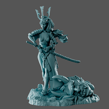 Harumi, the oni-hunting samurai - Non-Commercial