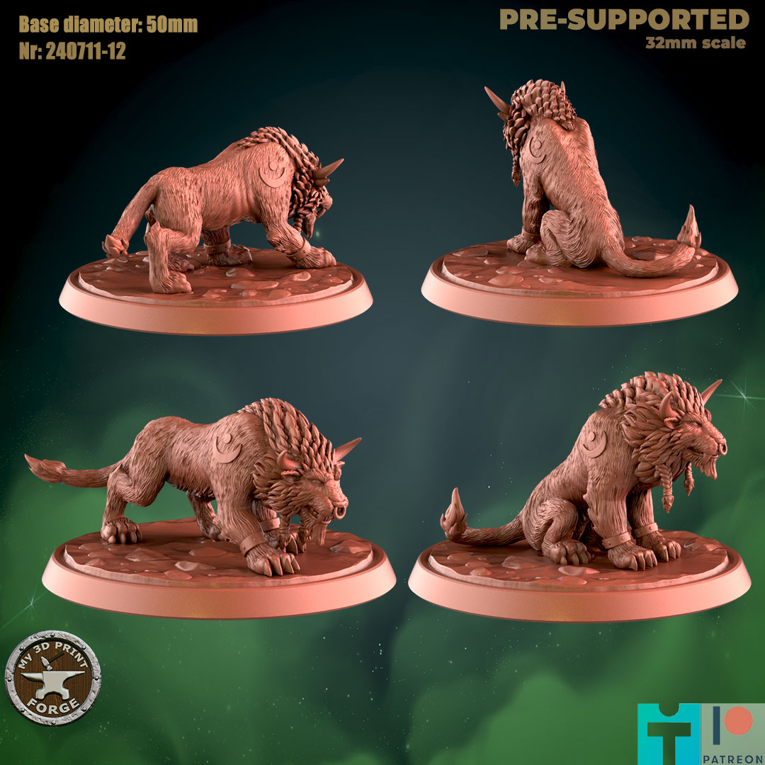 Druid Cat Form Taur Two Models
