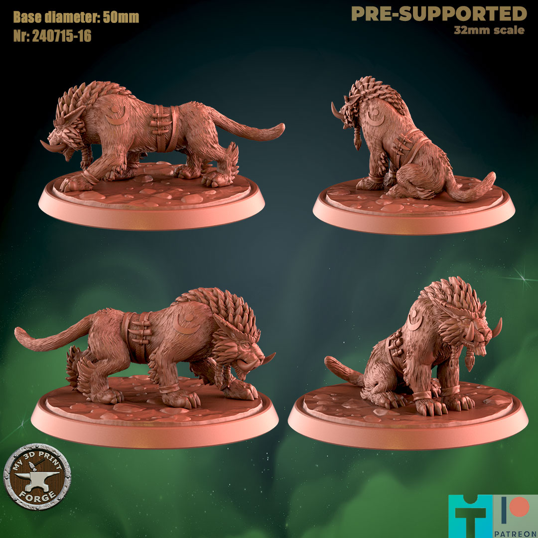 Druid Cat Form Troll Two Models