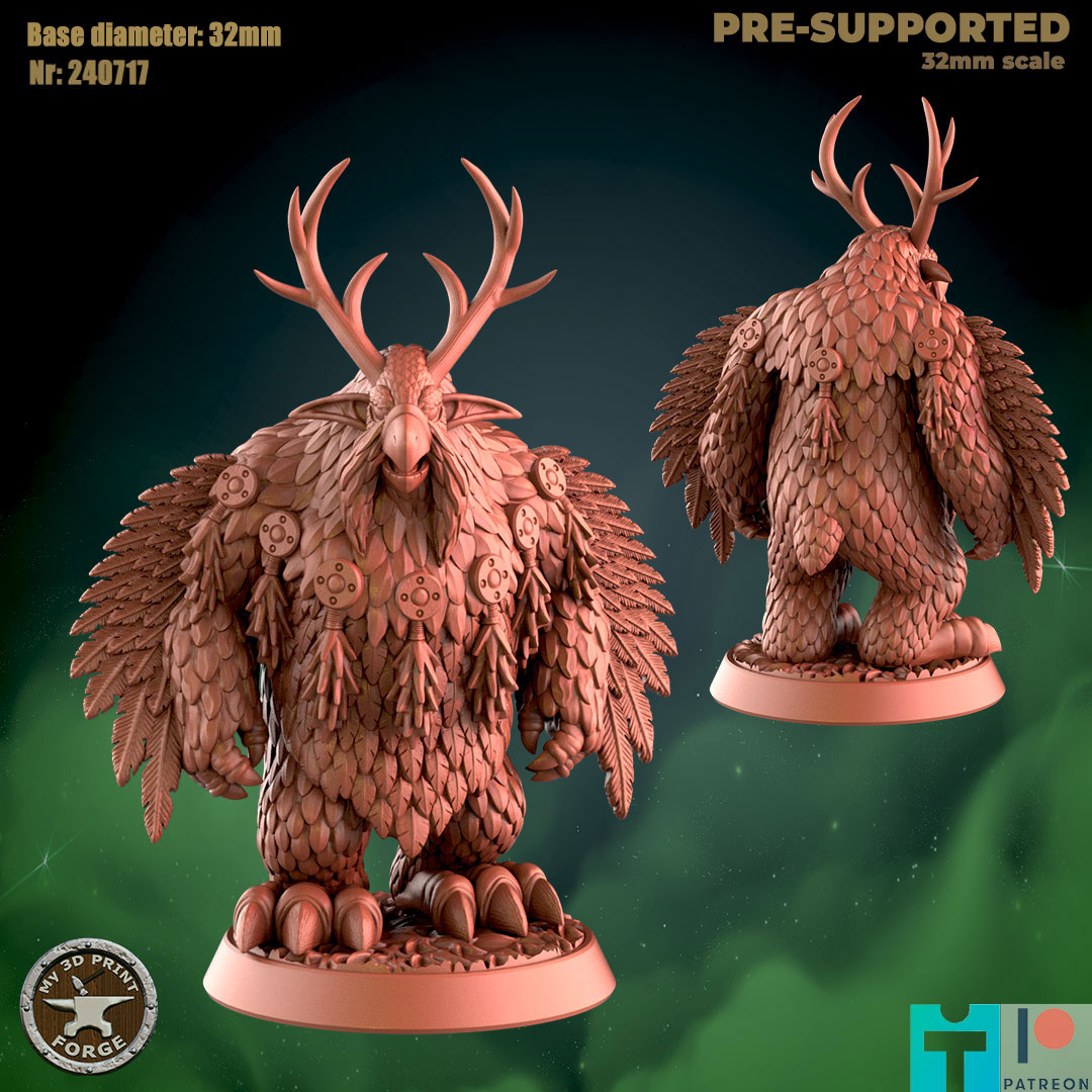 Druid Owlbear NE