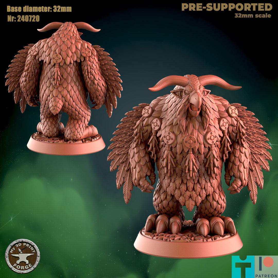 Druid Owlbear Horns