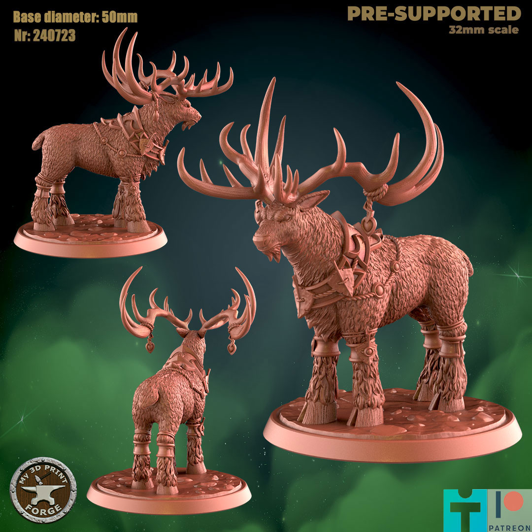 Druid Stag Travel Form NE