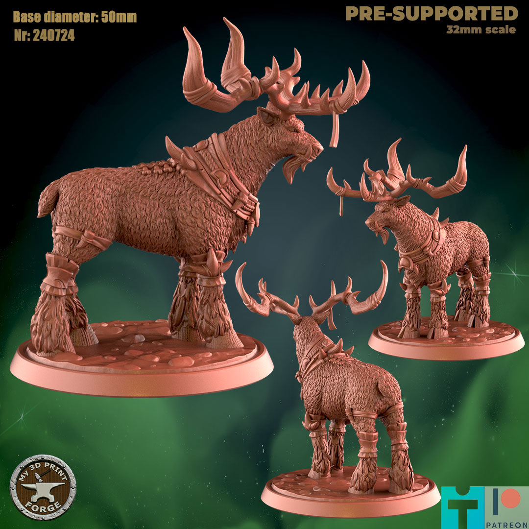 Druid Elk Travel Form Taur