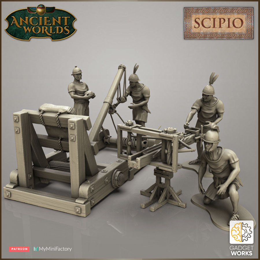 28mm Roman Siege weapons Onager and Ballista