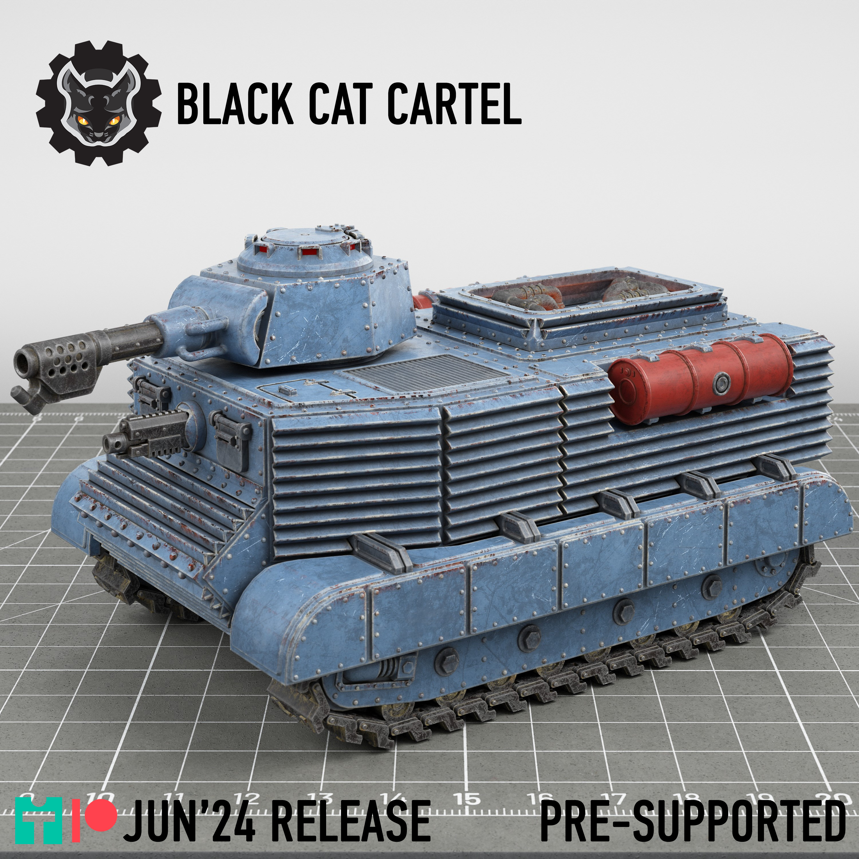 AR-23-B Flame Tank (Iron Kaput Series)