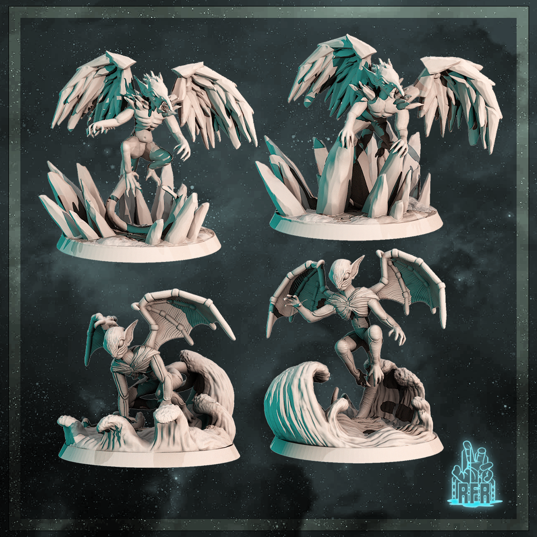 Memphit bundle - Tabletop miniature (Pre-Supported)
