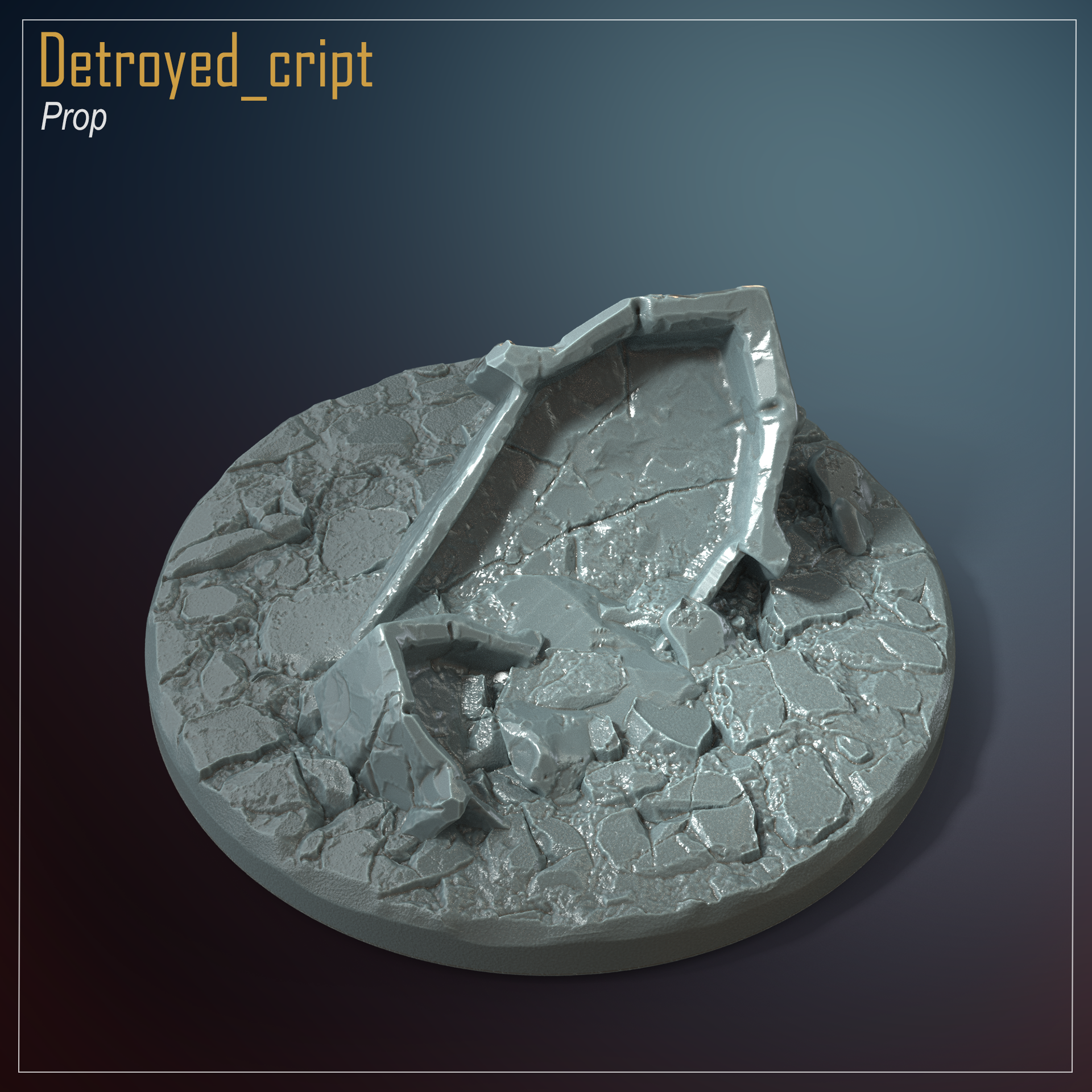 Destroyed Cript