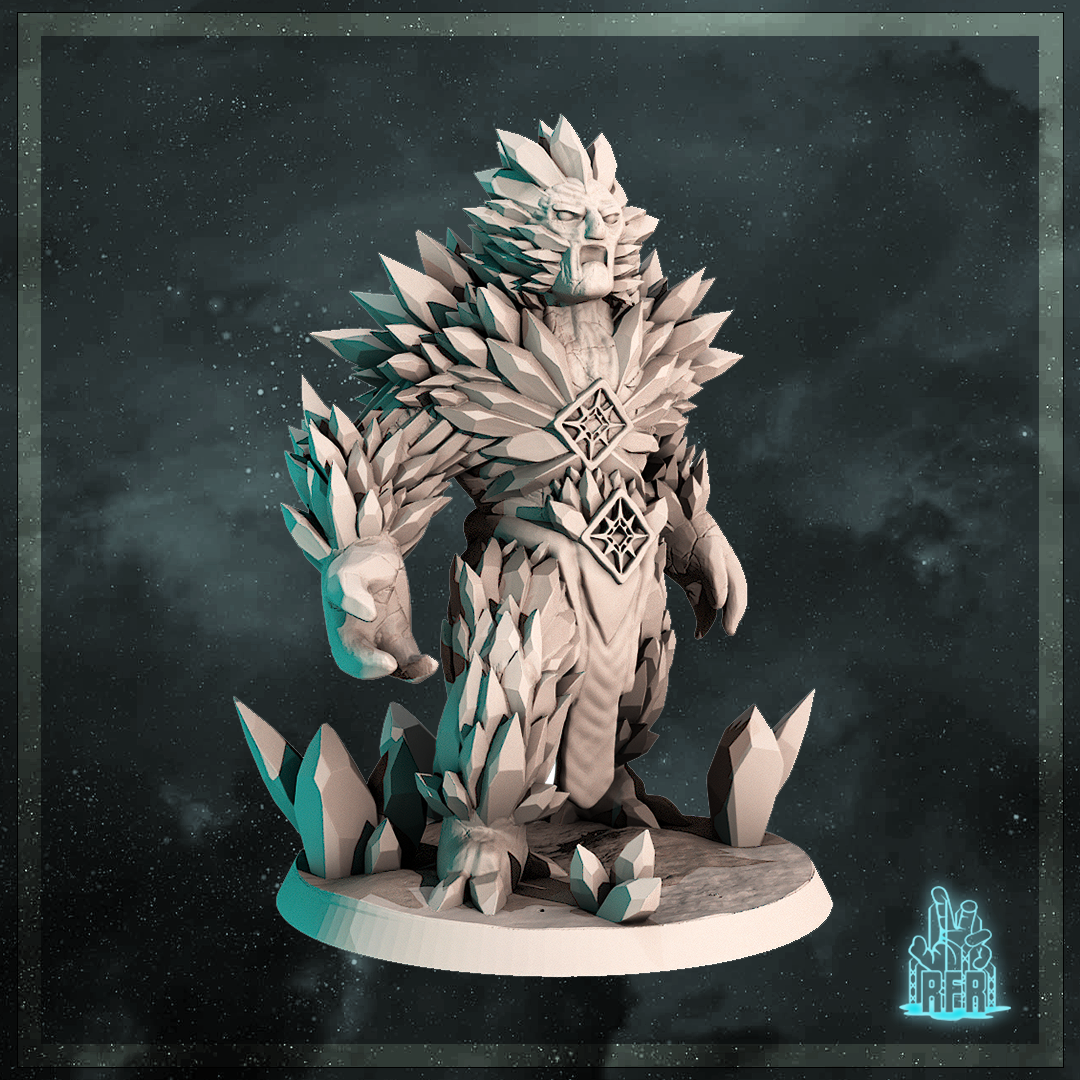 Glacial Keeper - Tabletop miniature (Pre-Supported)