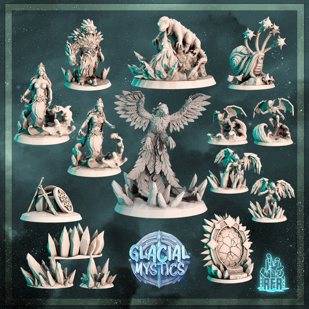 Glacial Mystics - Raised from Resin August '24 set