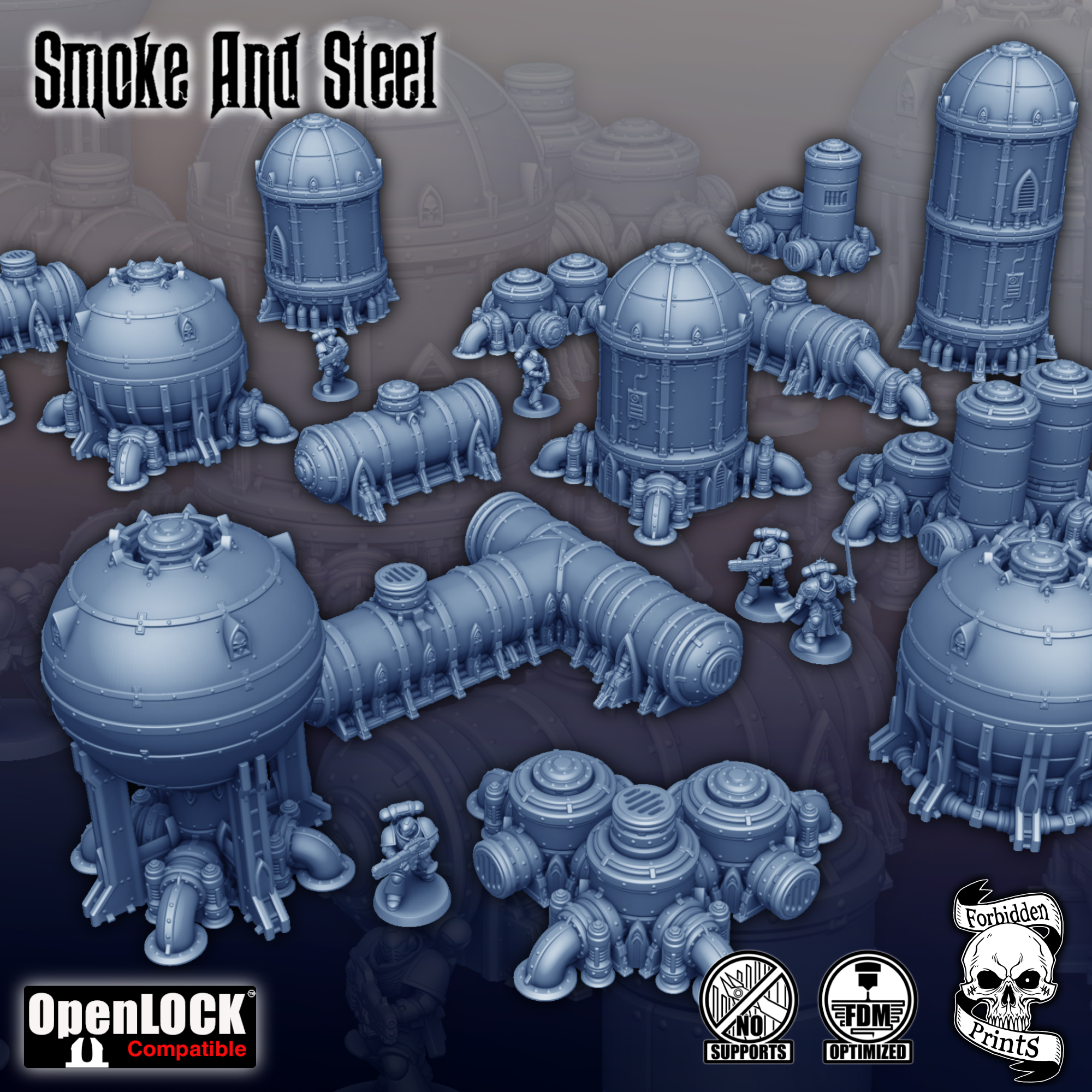 Smoke and Steel - Pipe Set Accessories