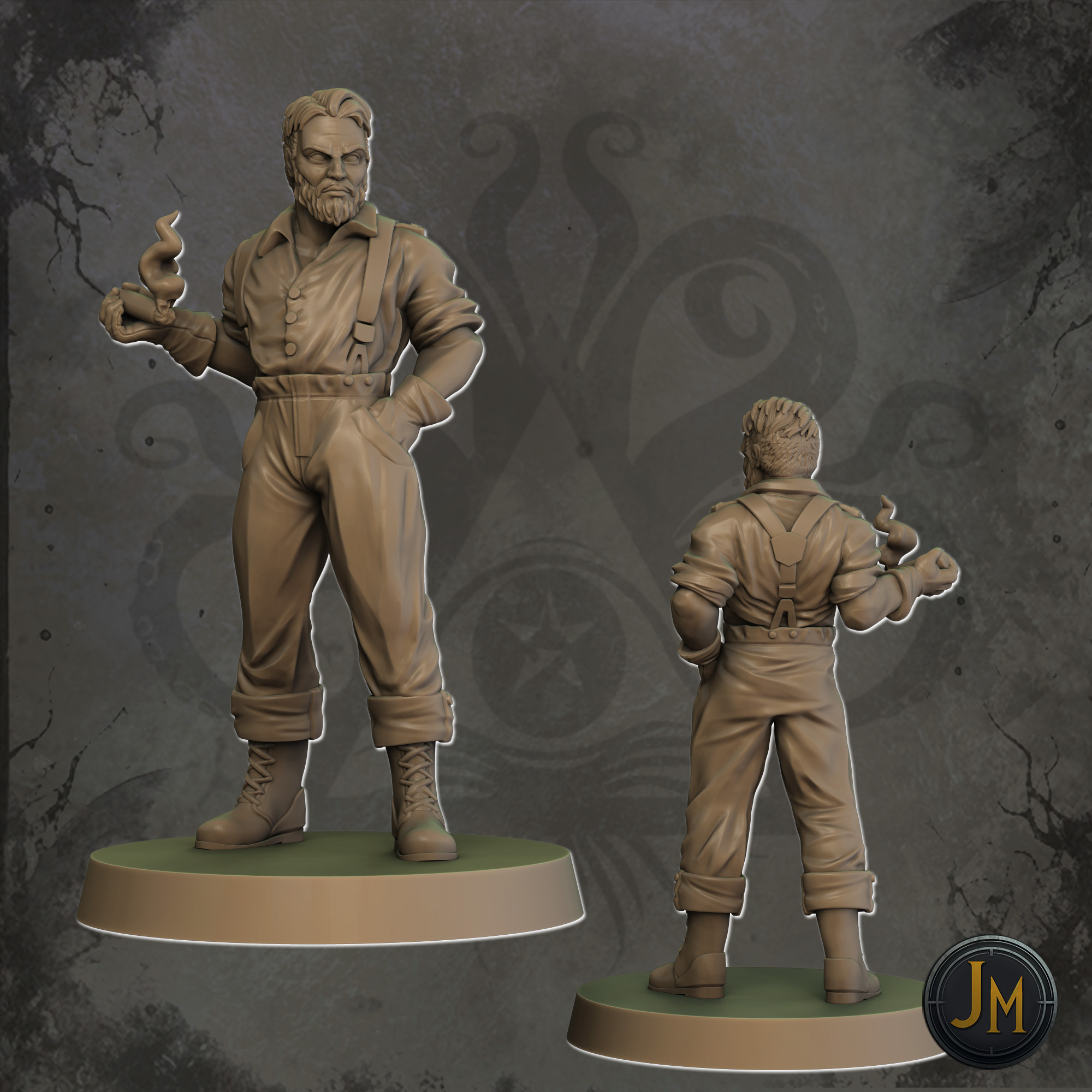 Male Cthulhu Investigator 01