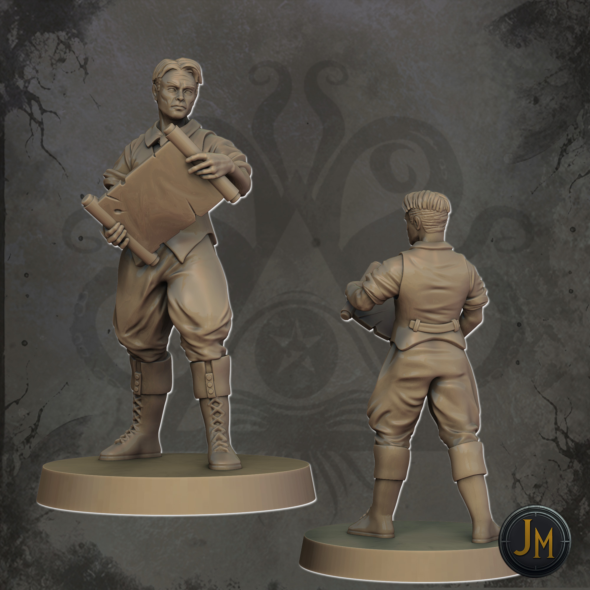 Male Cthulhu Investigator 02