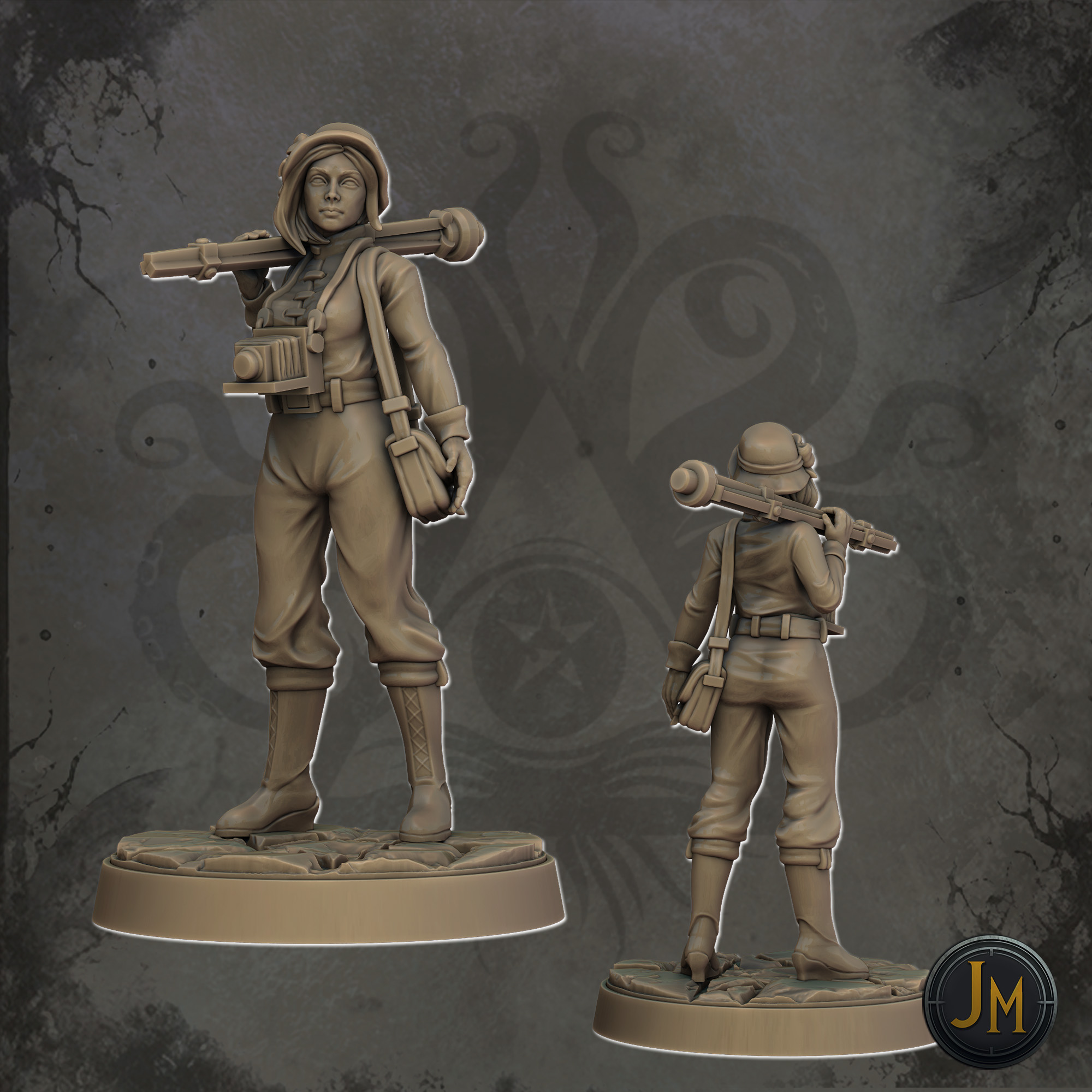 Female Cthulhu Investigator 02
