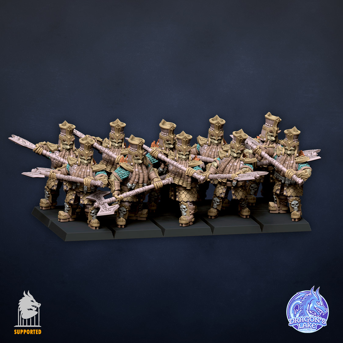 Infernal warriors with great axe