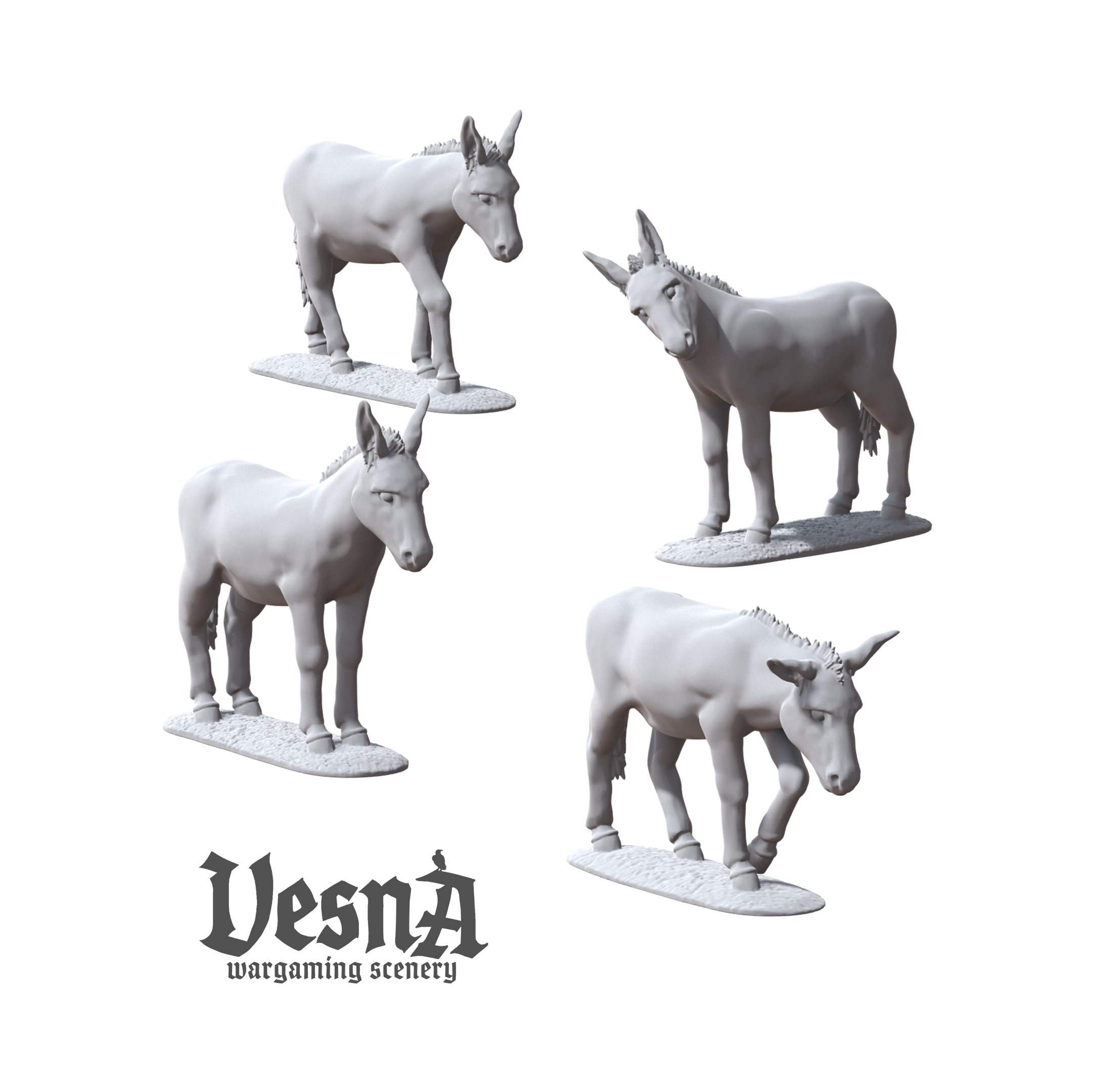 FARM ANIMALS - DONKEY PACK