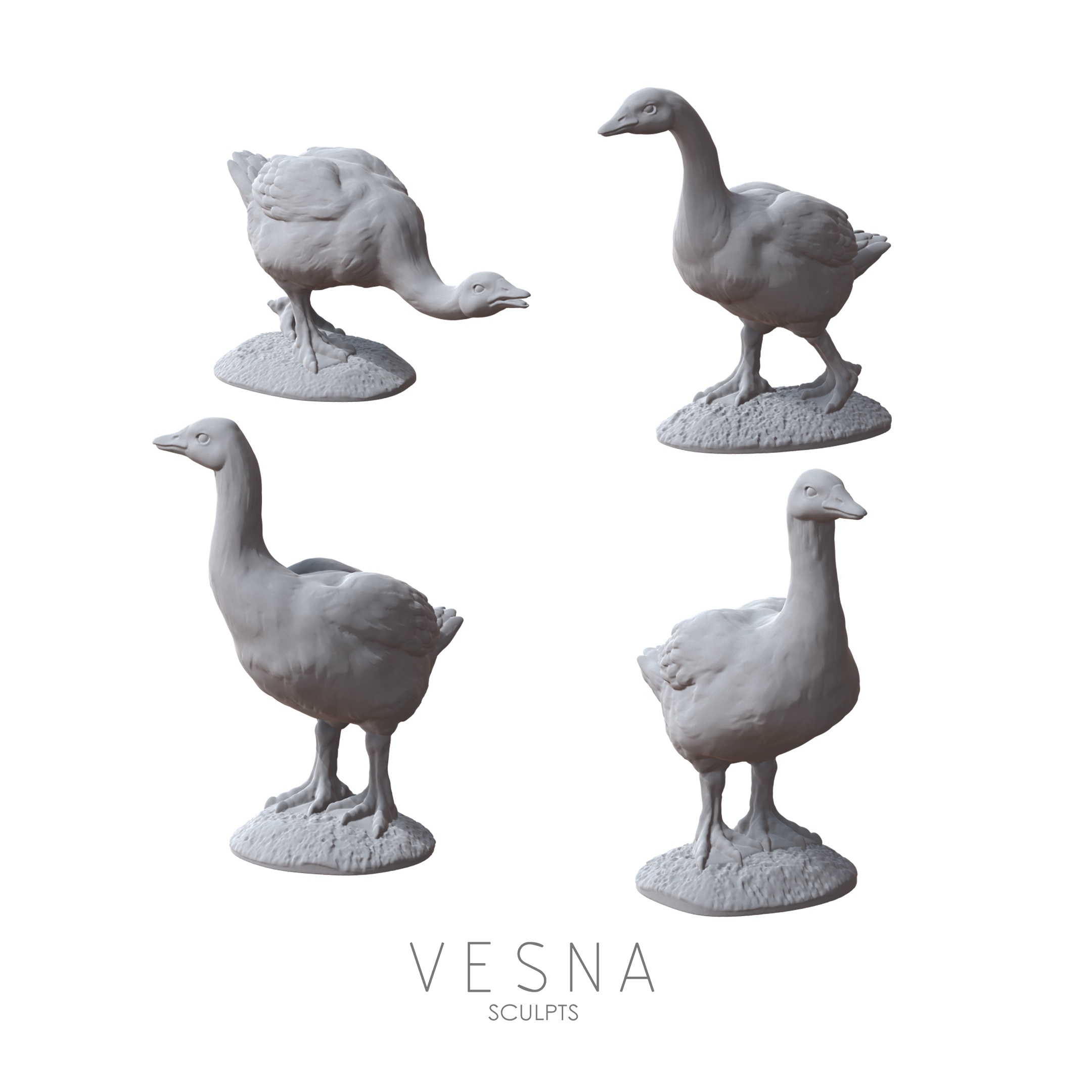 FARM ANIMALS - GEESE PACK