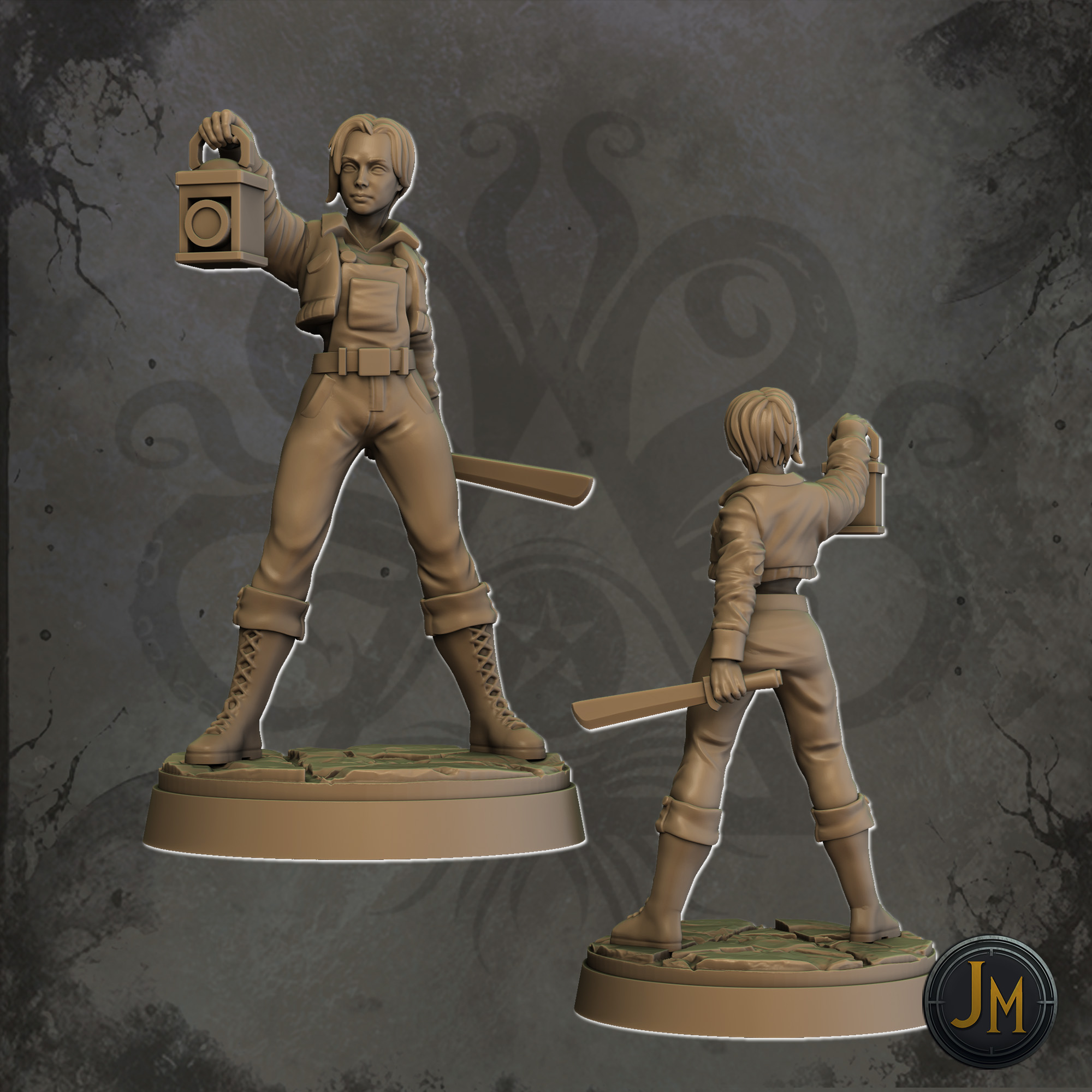 Female Cthulhu Investigator 03