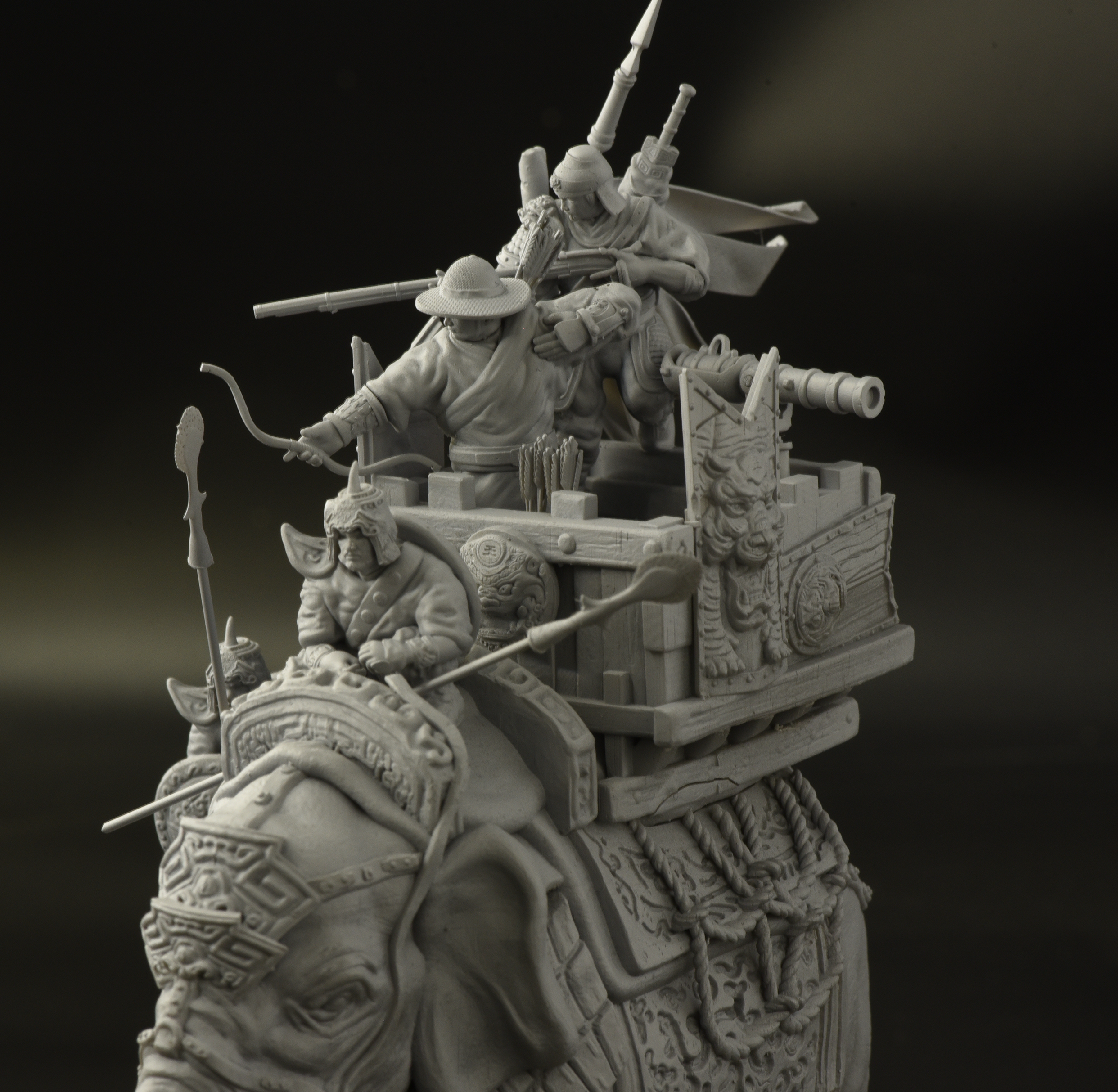 Finch and Dragon - Fu Shan, The Captain of Xiaoling Guardians