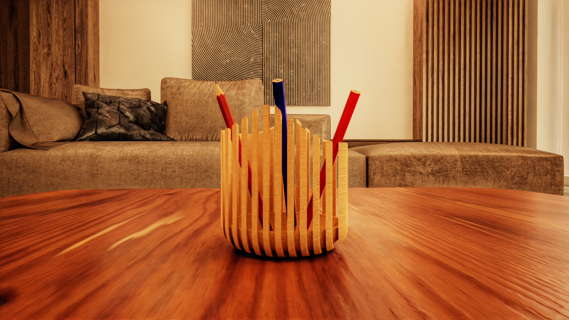Parametric Pencil Holder