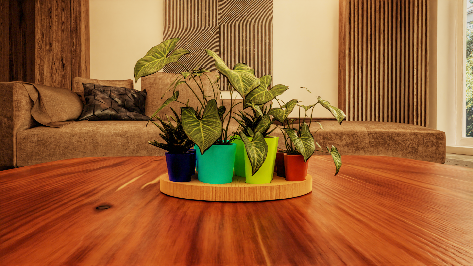Abstract Planters