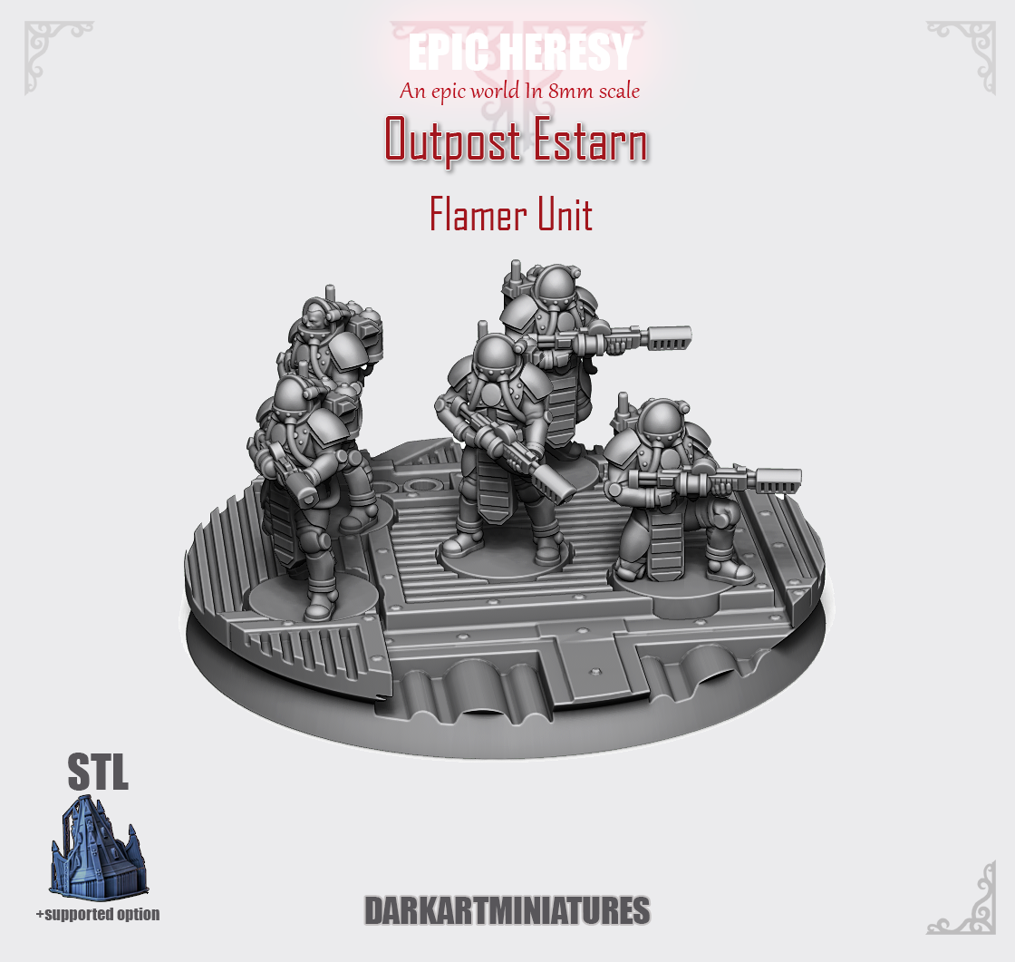 Outpost Estarn: Flamer Unit