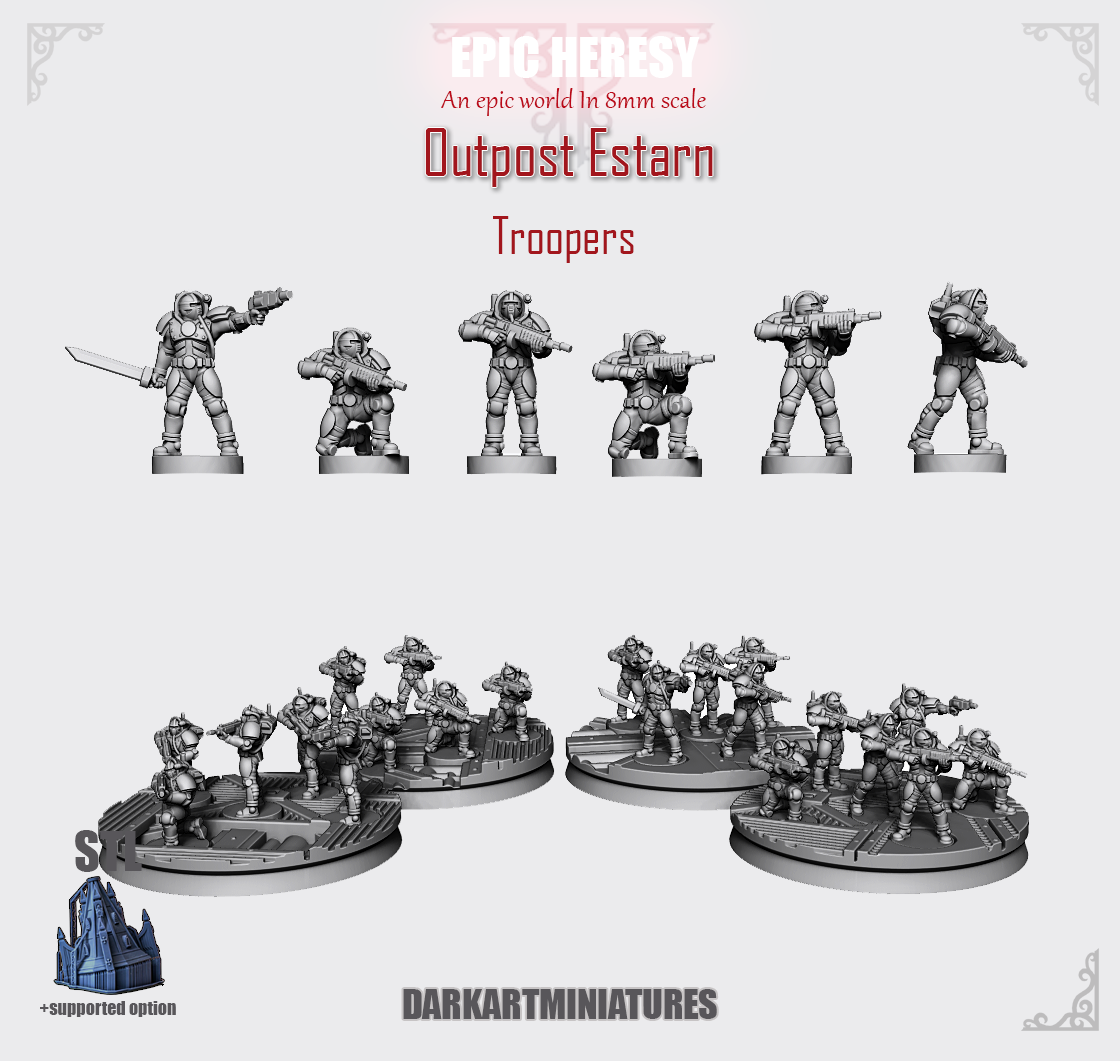 Outpost Estarn: Troopers