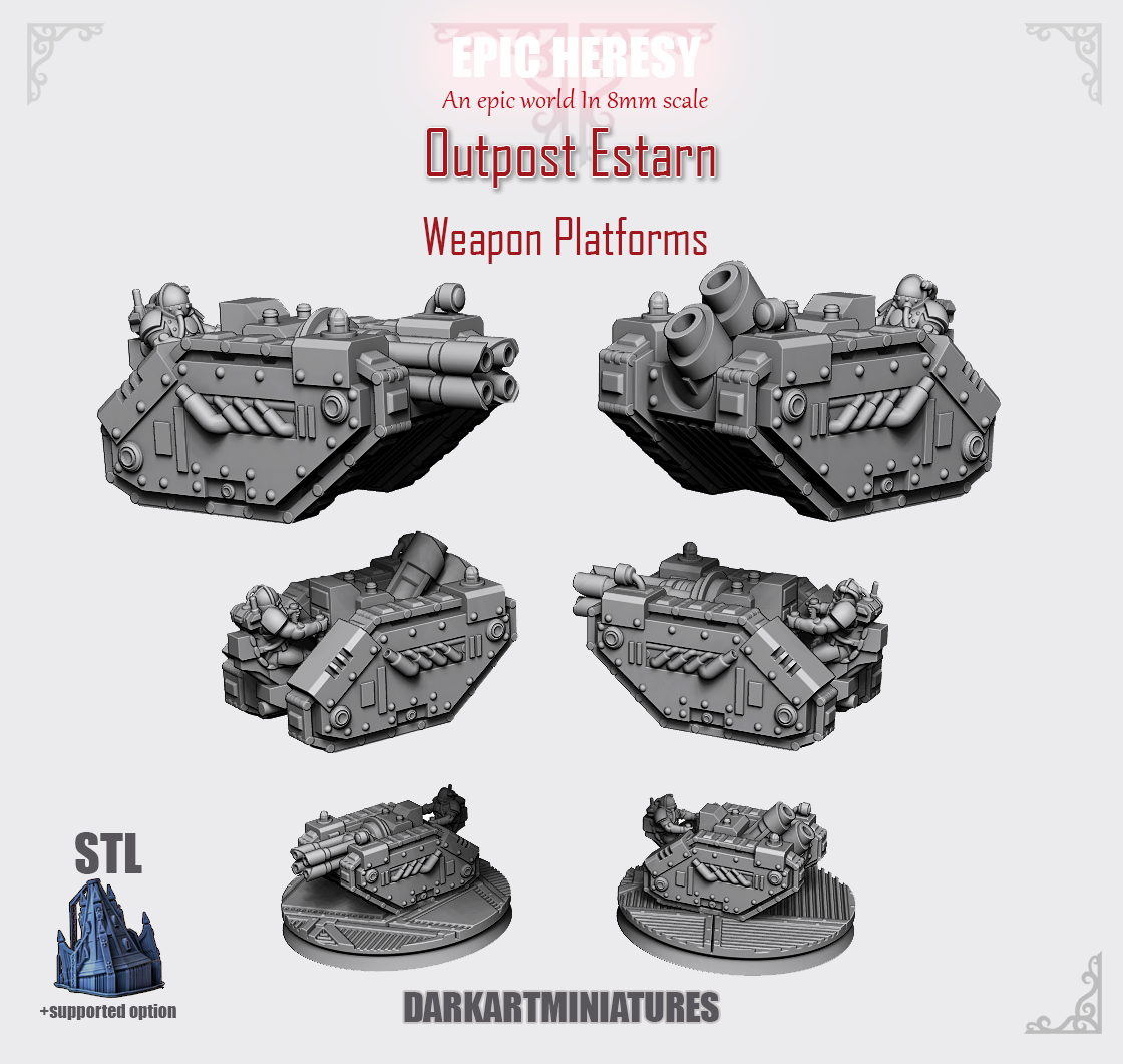 Outpost Estarn: Weapons Platforms