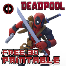 Deadpool Infinity Freebie 3D model by Ronin Arts Workshop