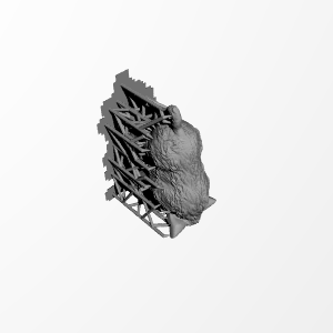 Pre-Supported Orc Boar Chariot