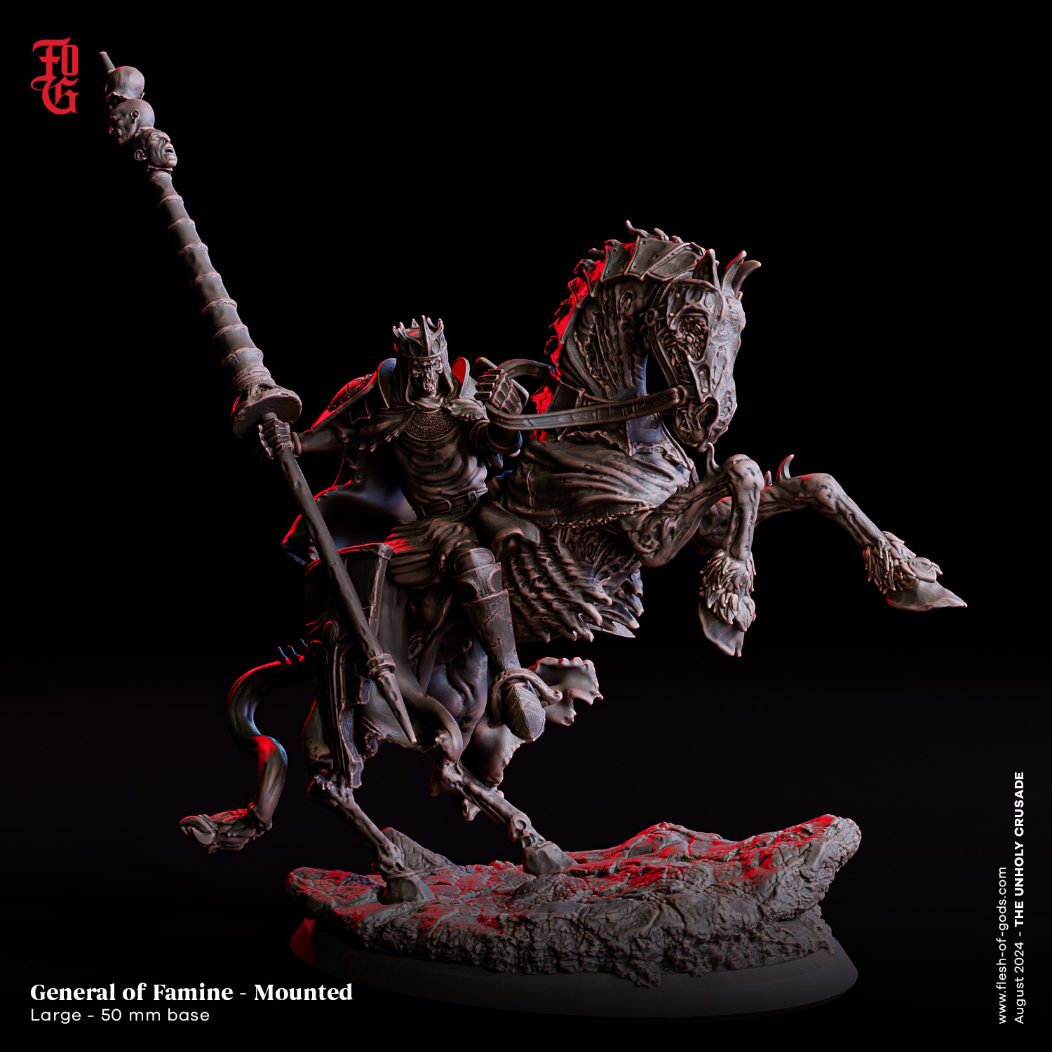 General of Famine - Mounted