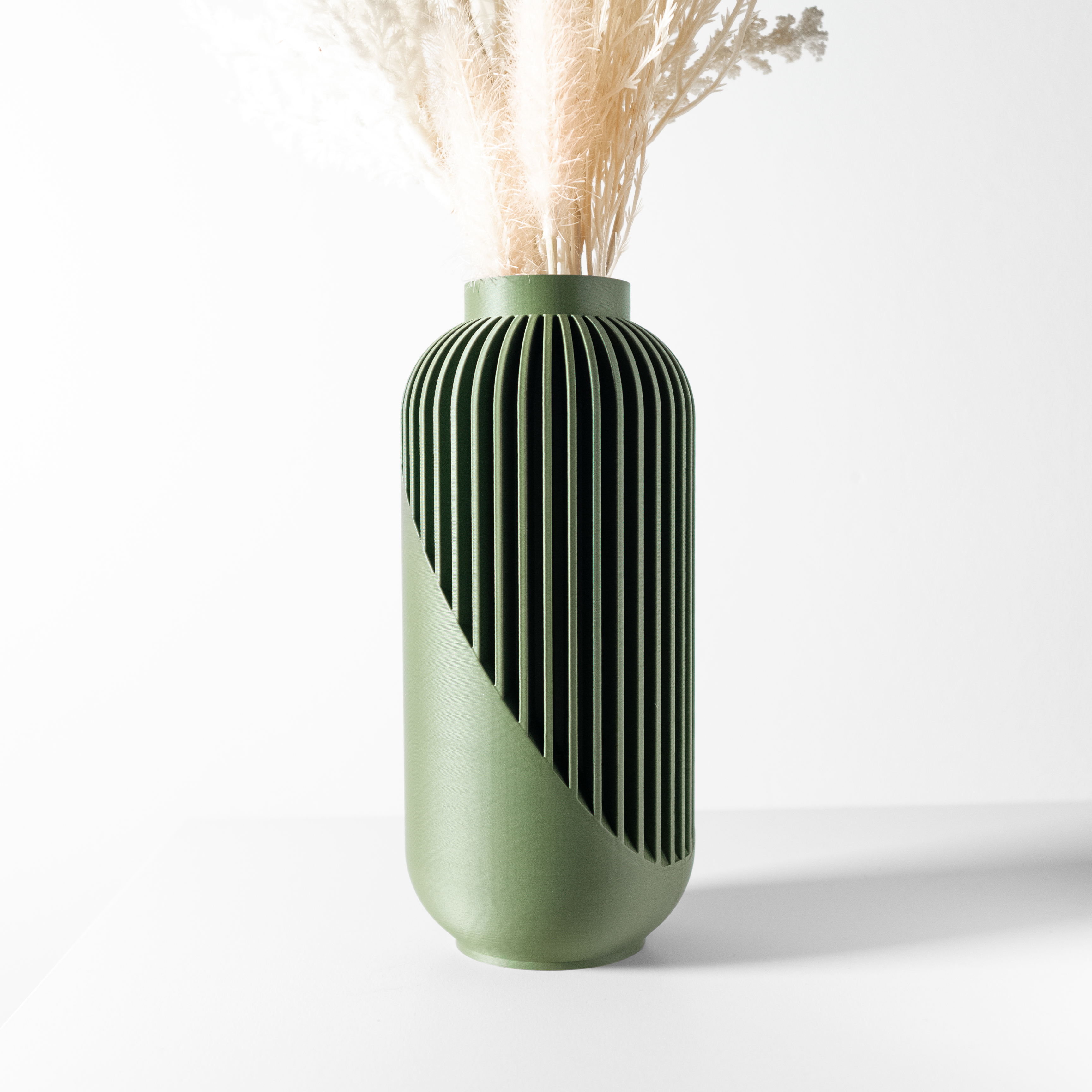 The Yao Vase, Modern and Unique Home Decor for Dried and Preserved Flower Arrangement | STL File
