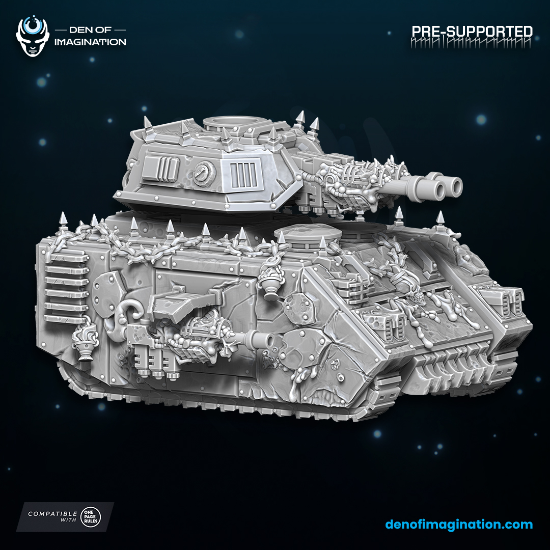 Chaos Plague - Transporter/Battle Tank bundle Multipart Set