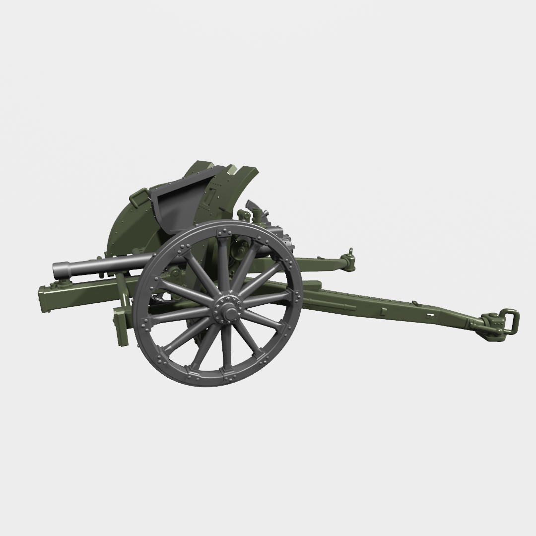 Cannone 75/27 model 1911 (Italy, WW1+WW2)
