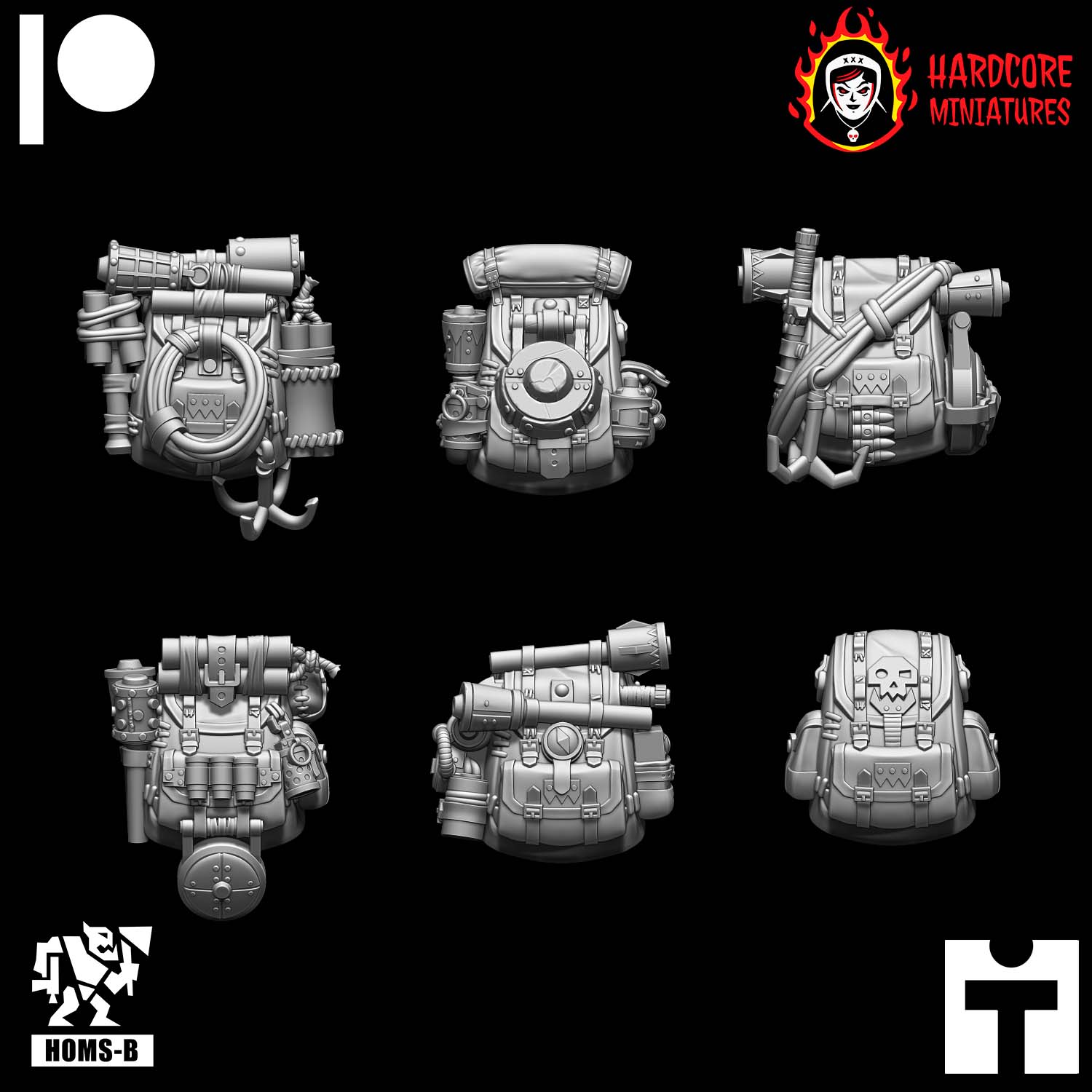 Space Orcs Kommando Backpacks