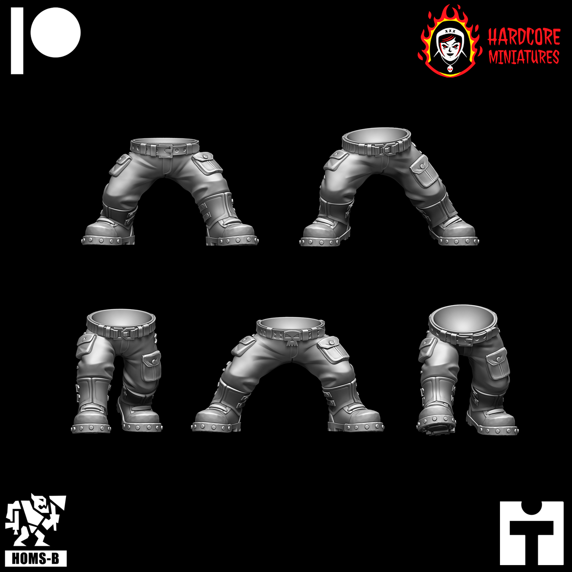 Space Orcs Kommando Legs #1 (longer)