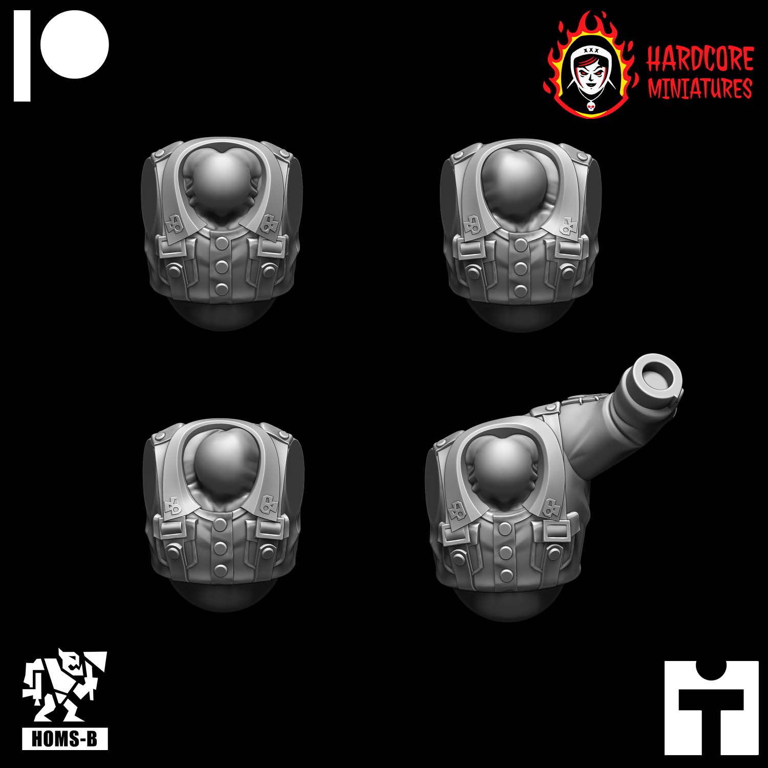 Space Orcs Kommando Torsos #1