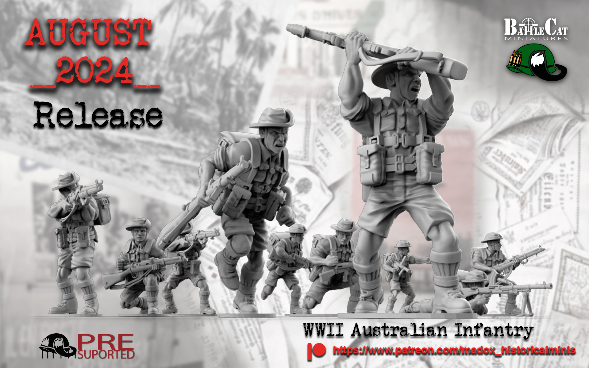 WWII Australian Infantry