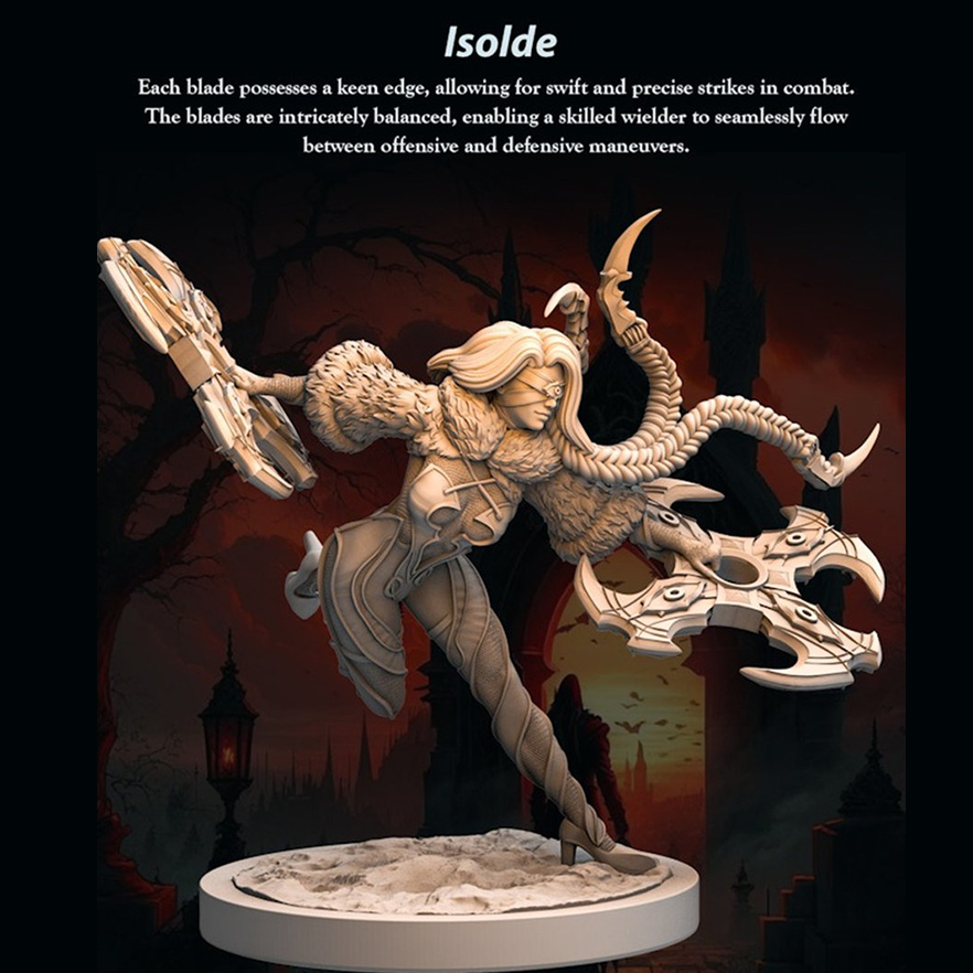 Blade Dancer Isolde -Blade Dancer Warrior- 75mm