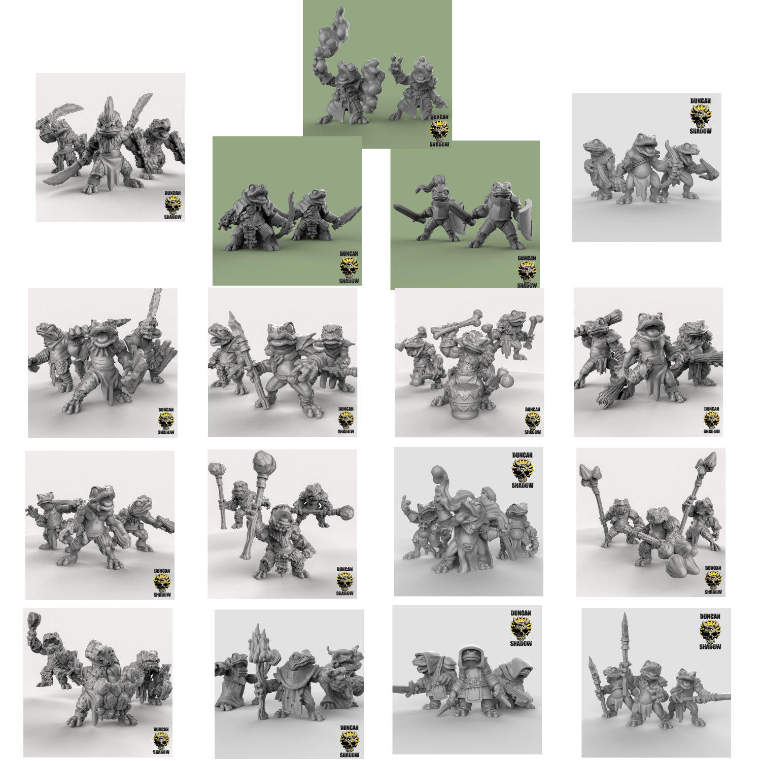 Frog Folk Bundle (Pre Supported)
