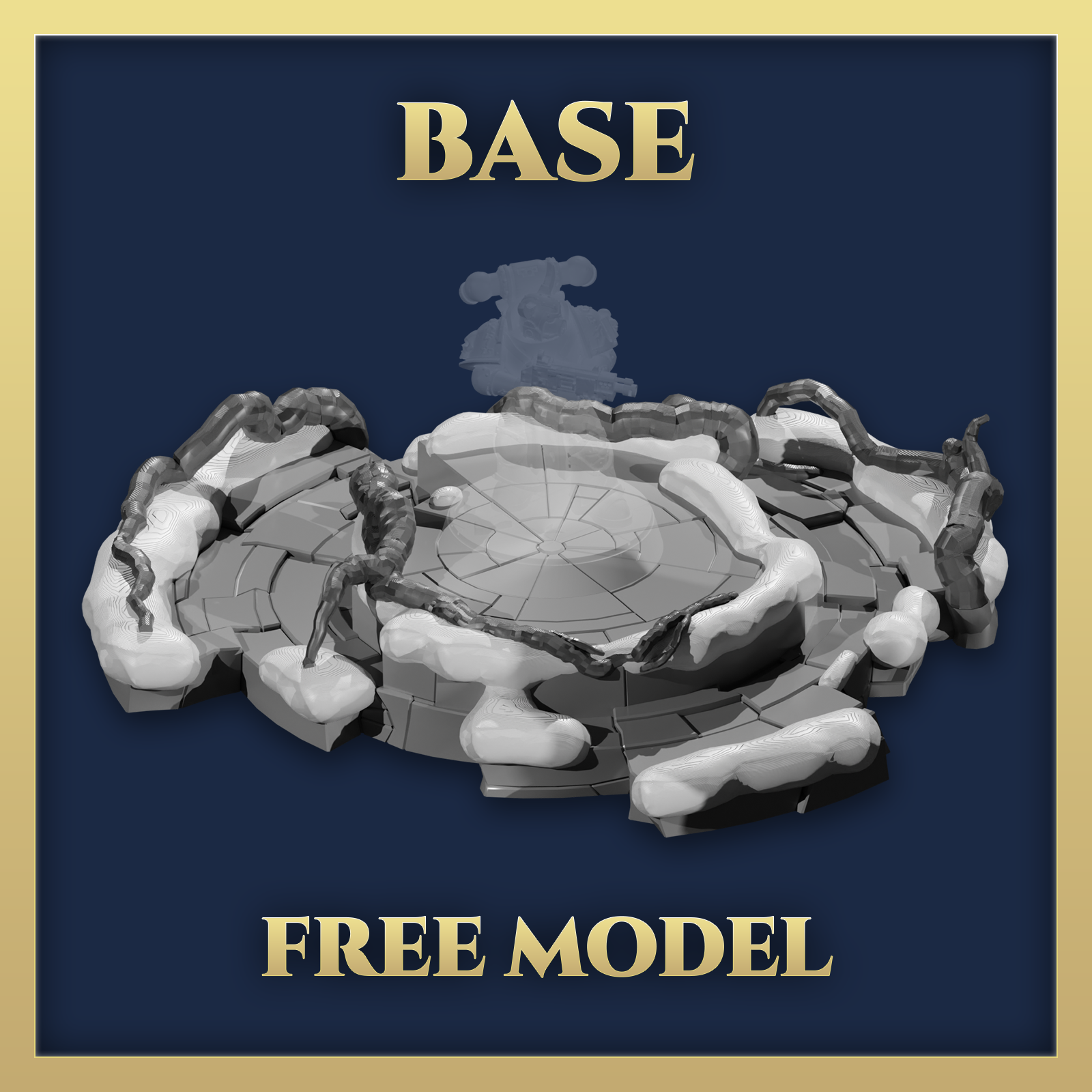 Overgrown Ruins - Base model
