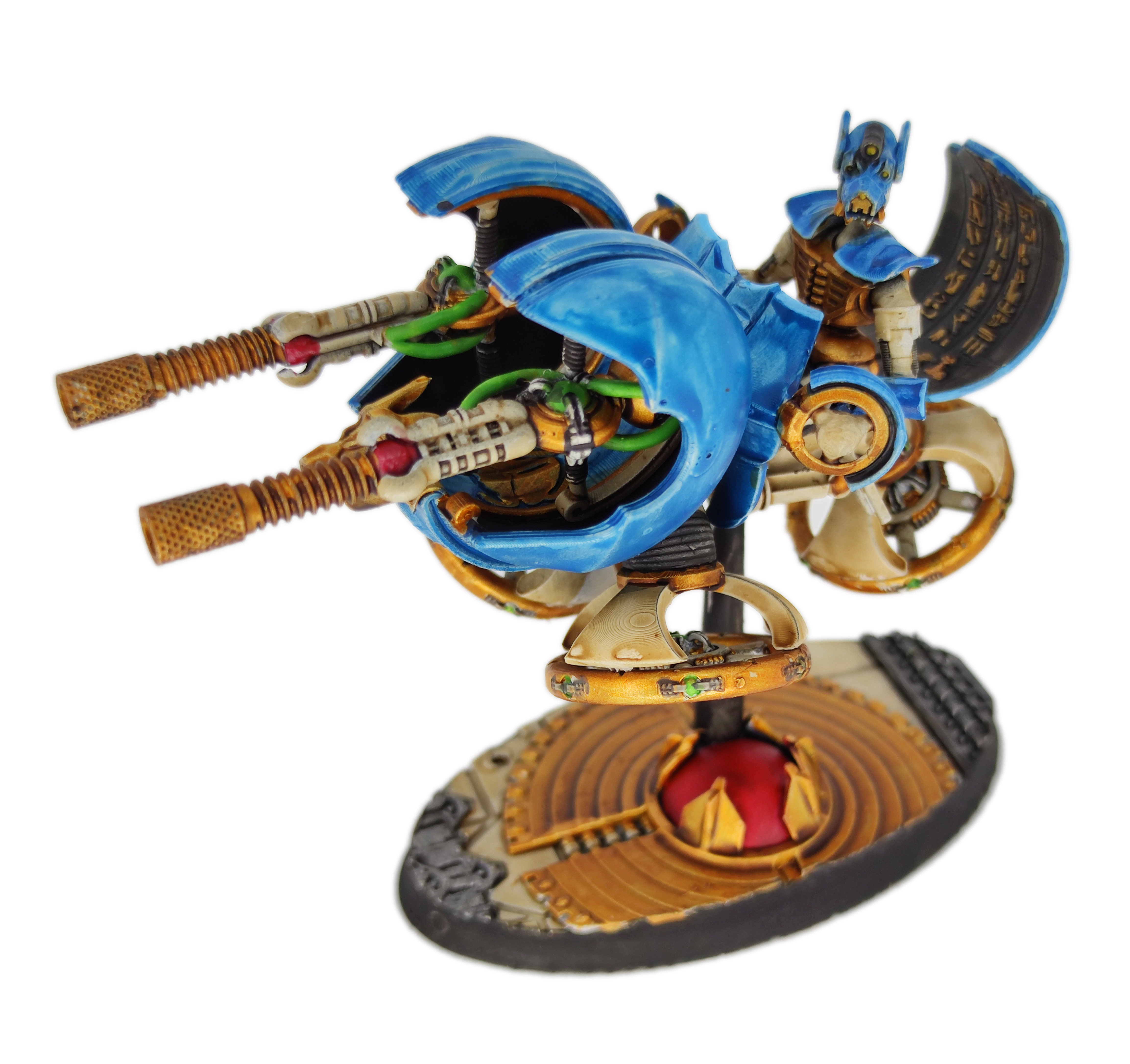 Cinan - Anubis - Peret - Toubty : Motojet, Battle Drone, space robot guardians of the Necropolis, modular posable motobike miniatures