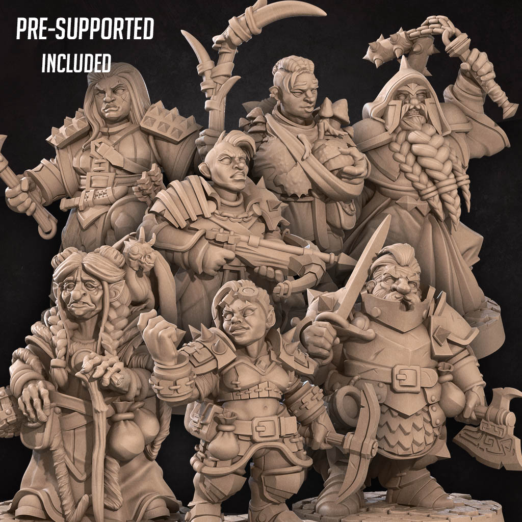 Duergar Pack (7 Models)