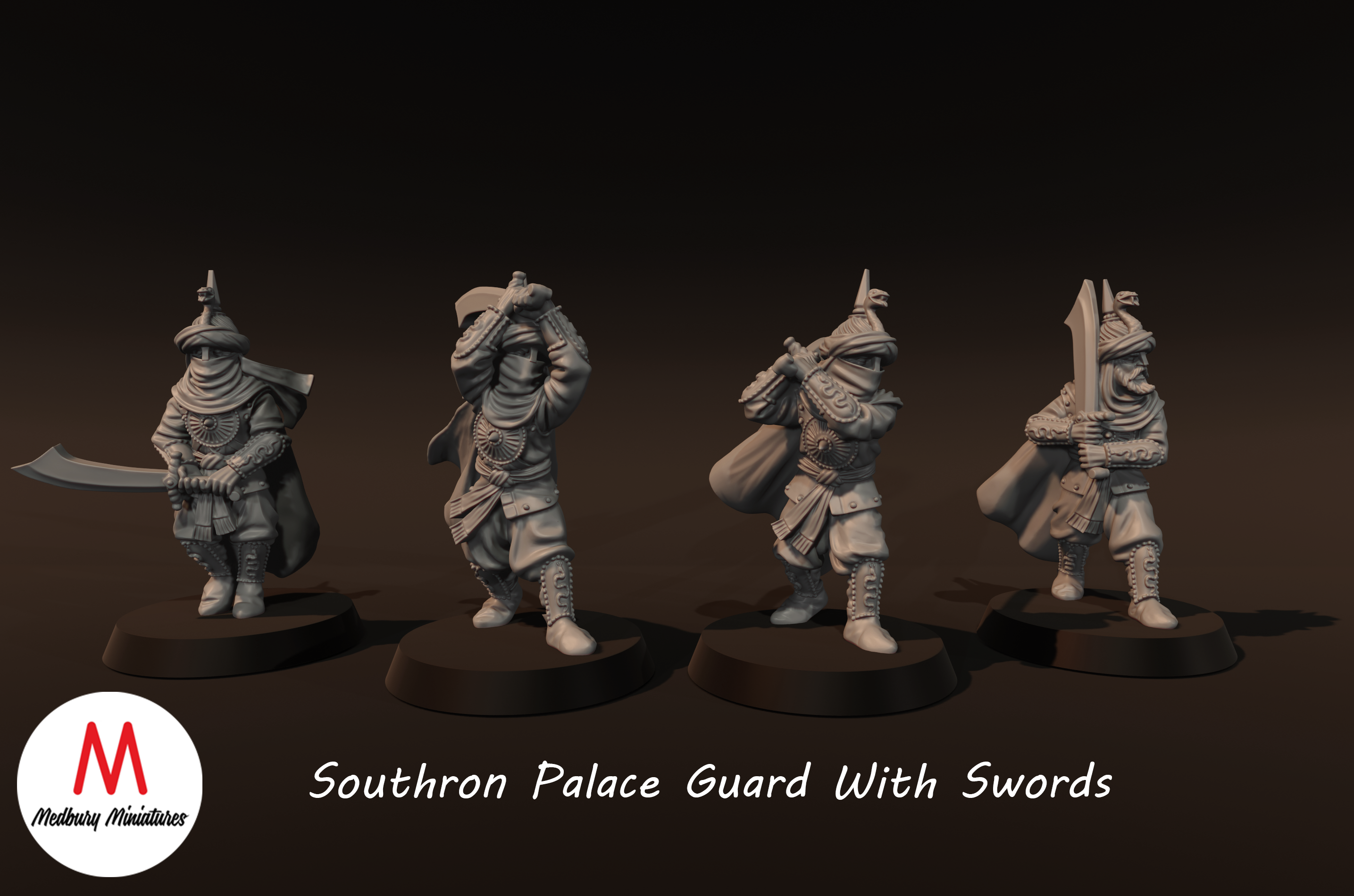 Southron Palace Guard With Swords
