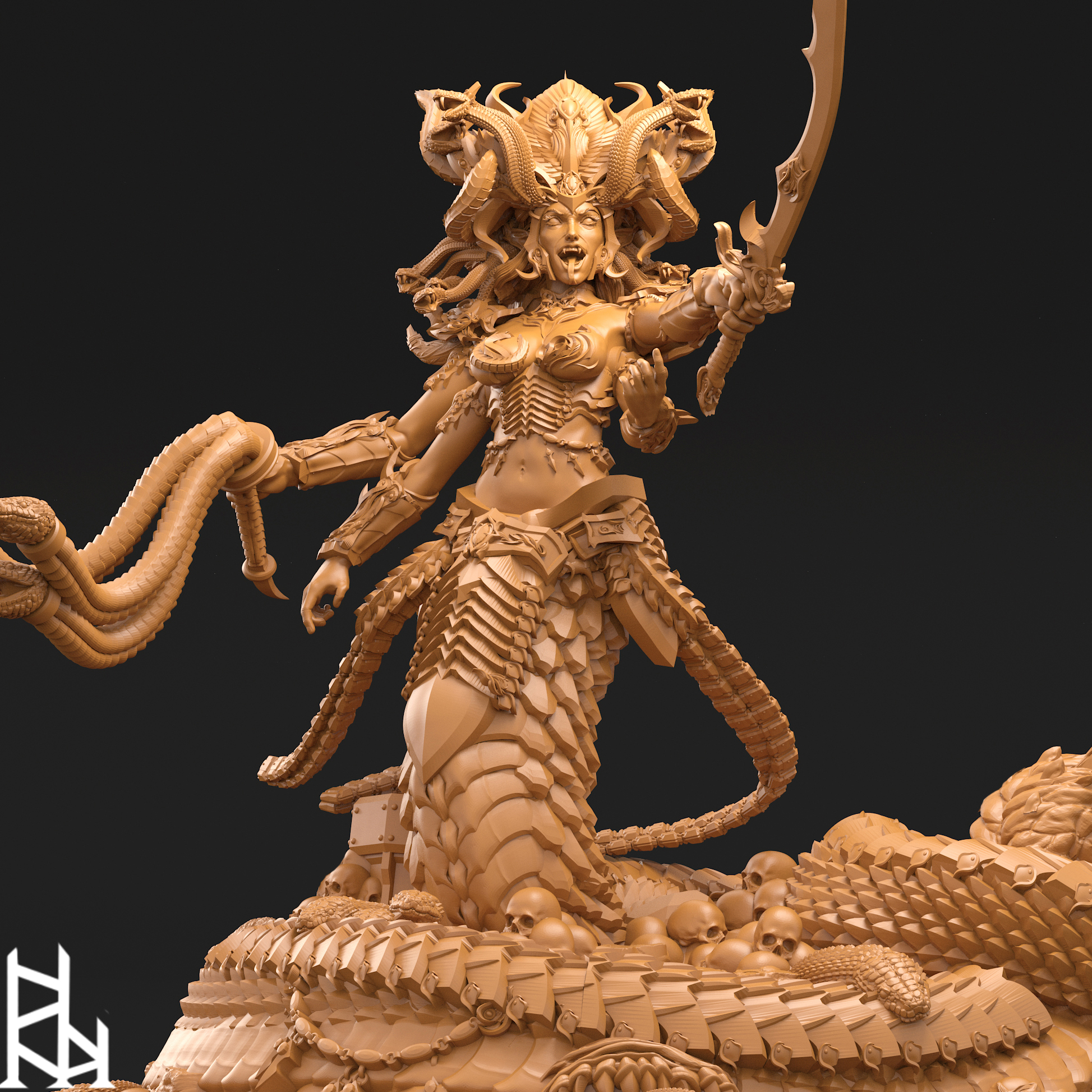 Snake Queen Monster
