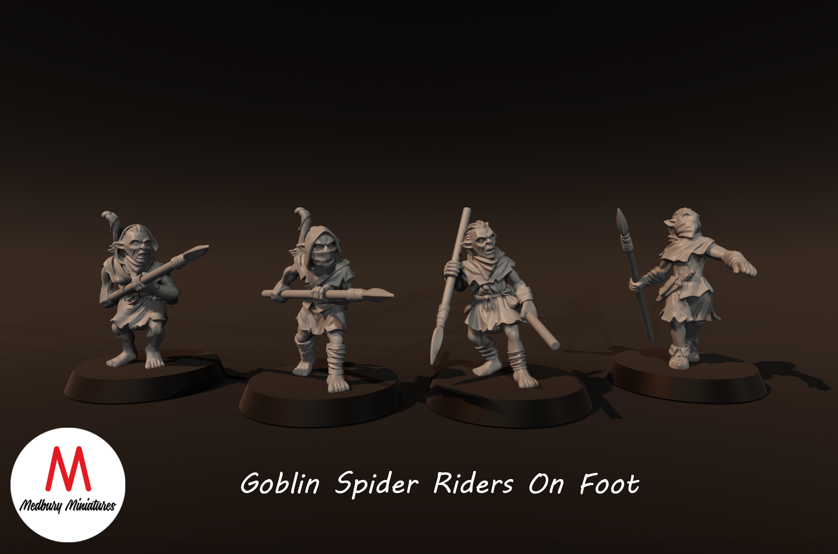 Goblin Spider Riders On Foot