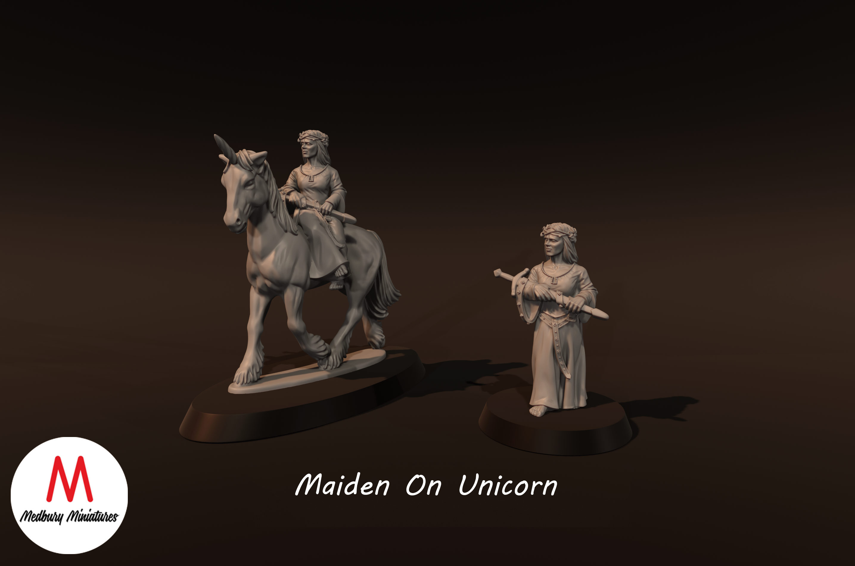 Maiden On Unicorn