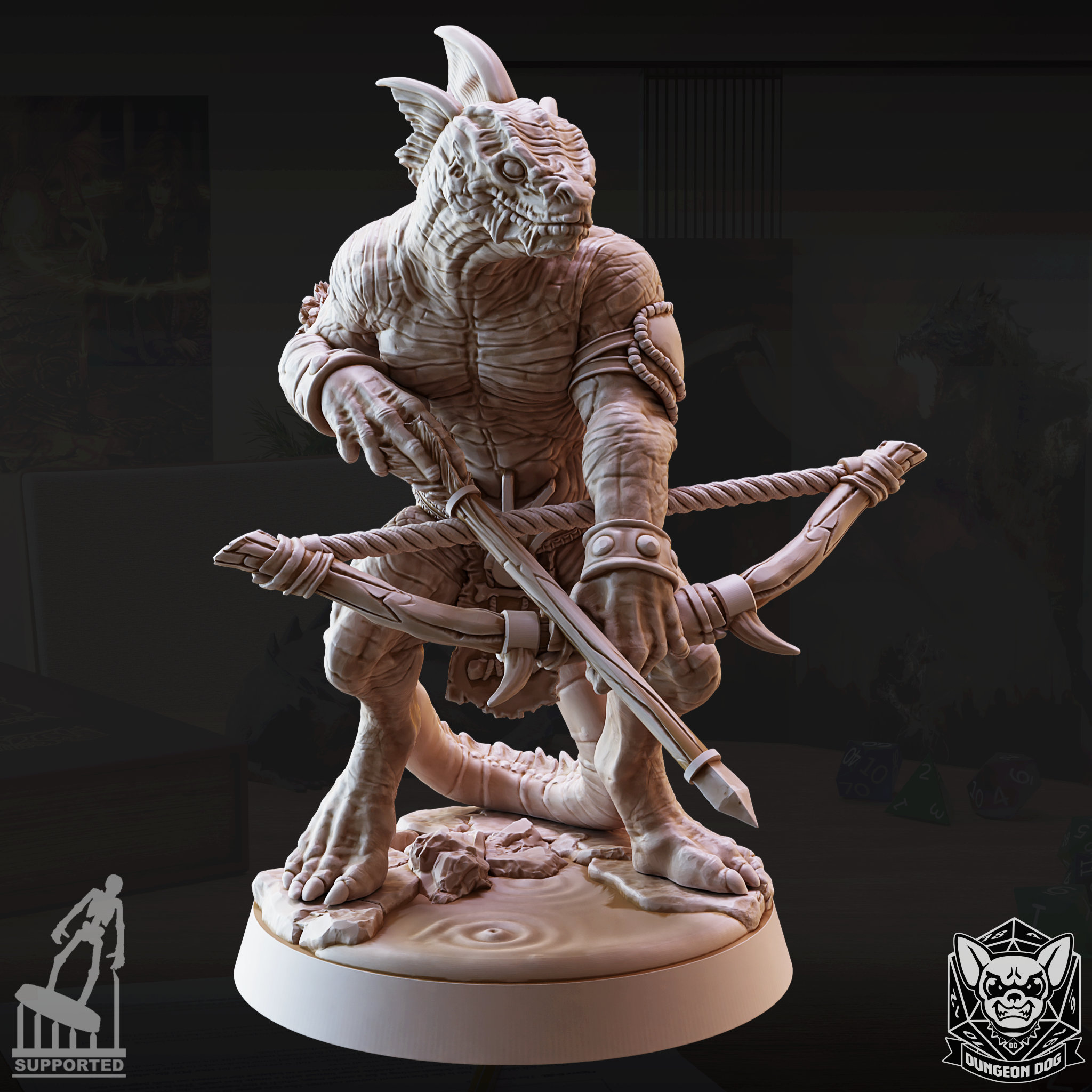 Lizard Folk - D [Lizardfolk, Lizard Humanoid]