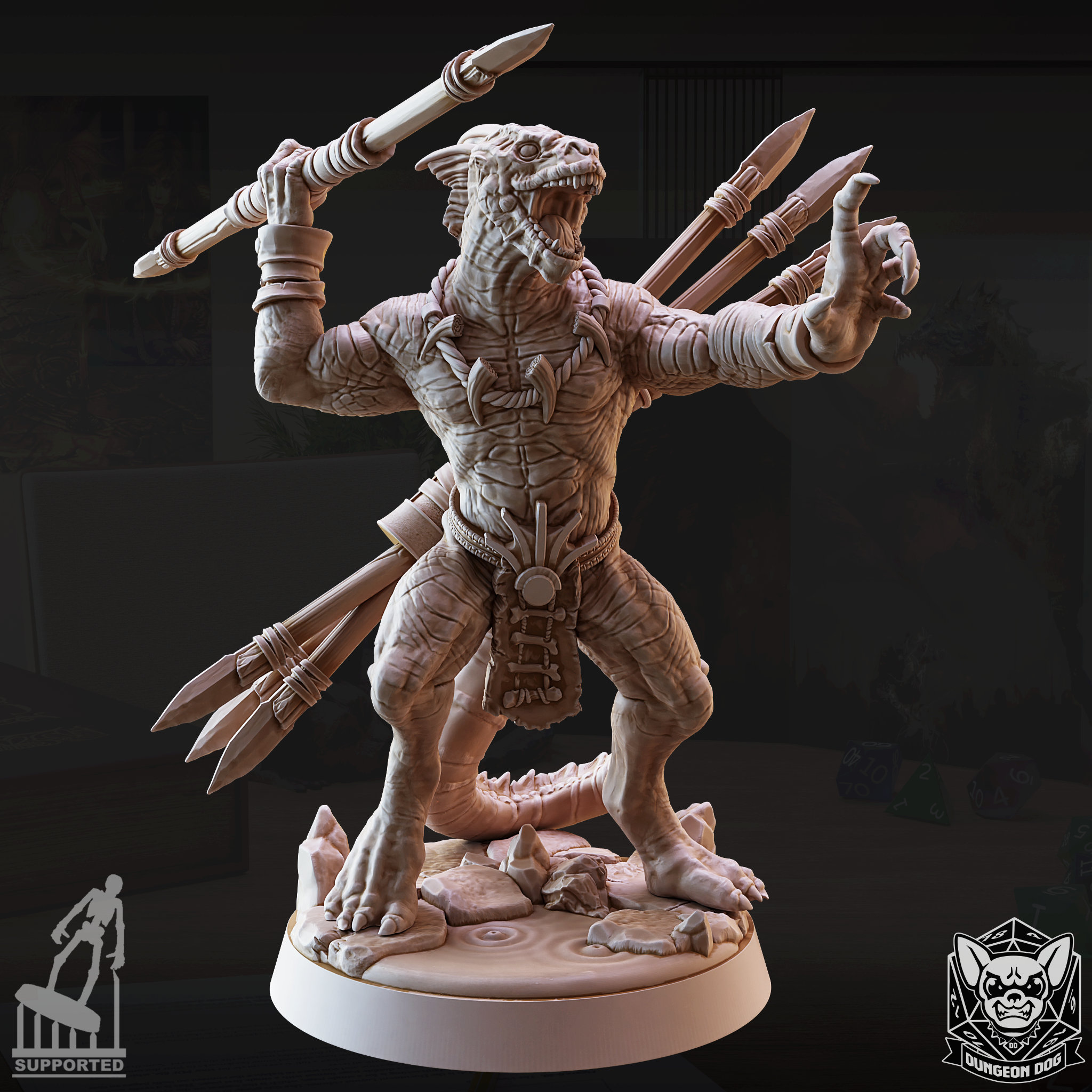 Lizard Folk - E [Lizardfolk, Lizard Humanoid]
